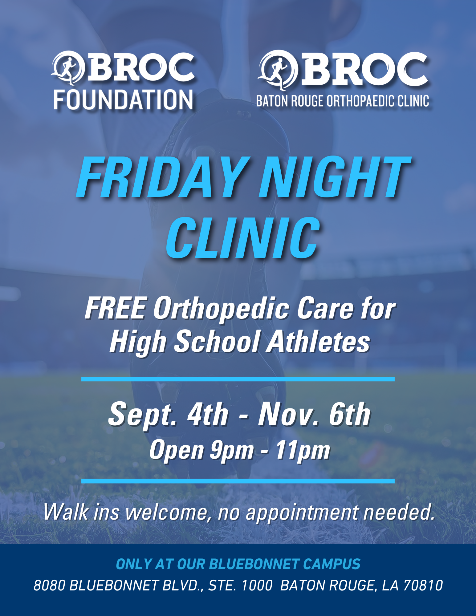 Friday Night Clinic (8.5 x 11 in)