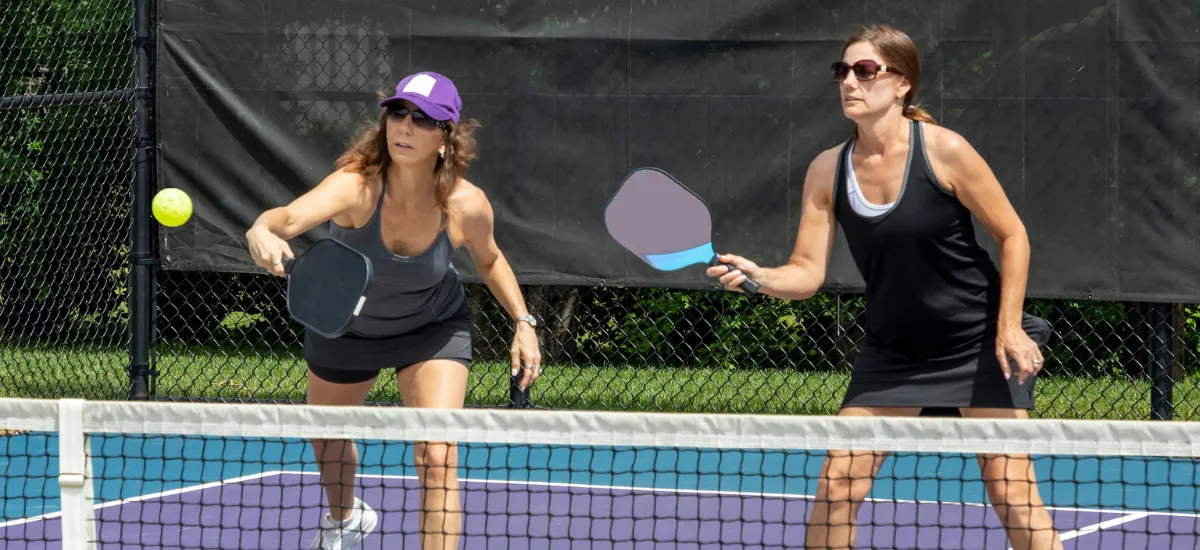 Pickleball Players - two women